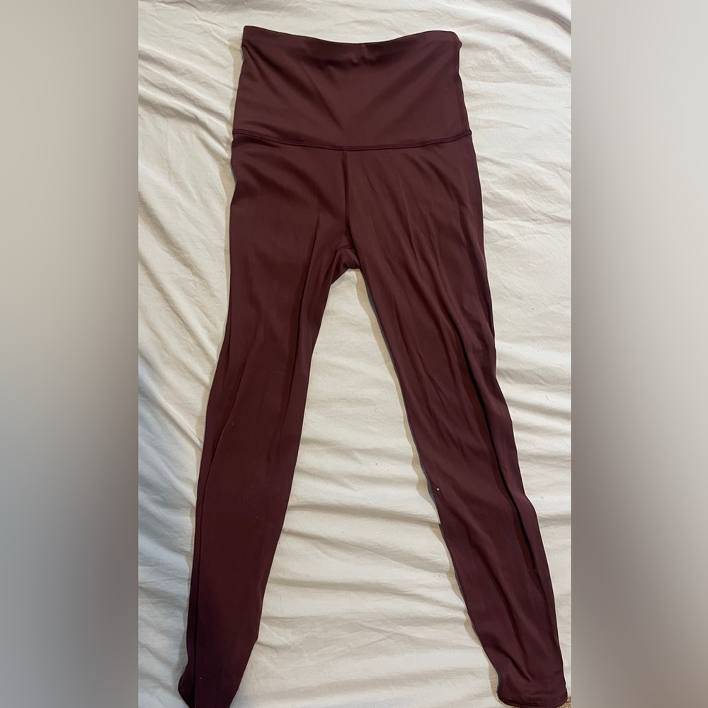 All in Motion Maroon Active Leggings